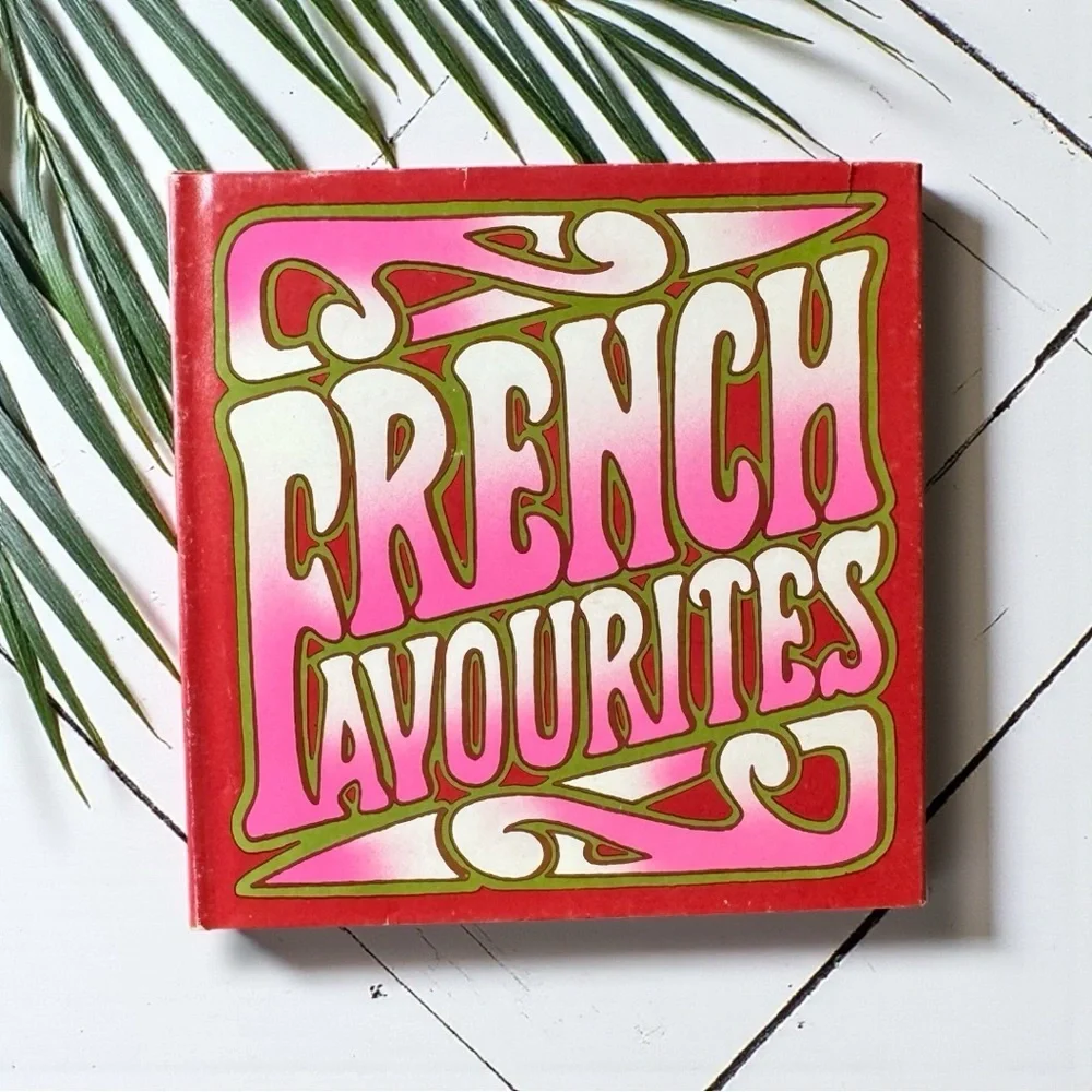 French Favourites – Vintage 1969 French Cookbook | Dust Jacket